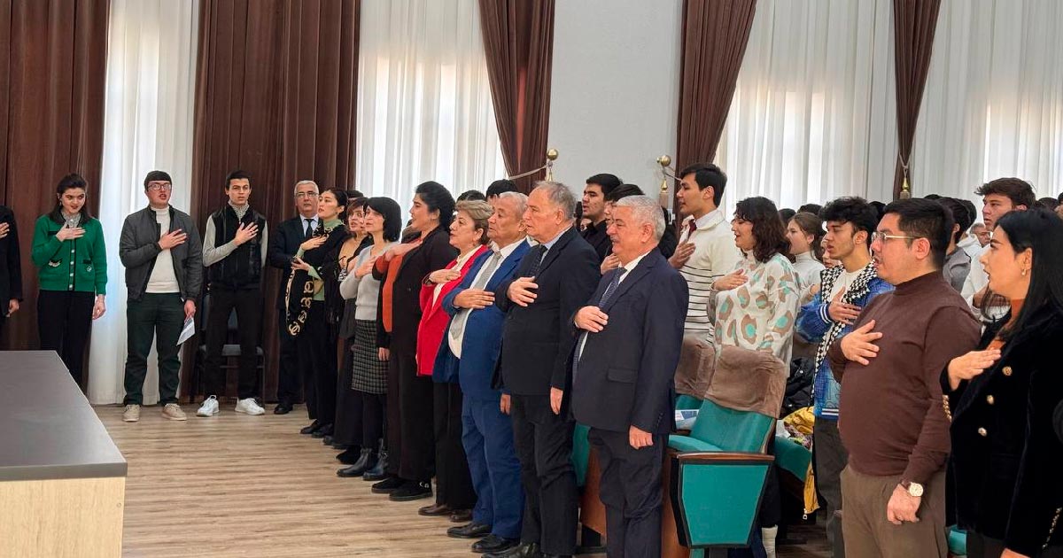 O‘zbekiston Respublikasining “Davlat madhiyasi” qabul qilinganligining 32 yilligiga bag‘ishlangan tadbir